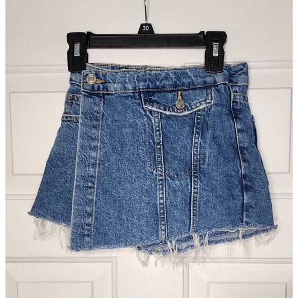 Zara Girls Denim Skort Size 7‎ - Picture 1 of 5
